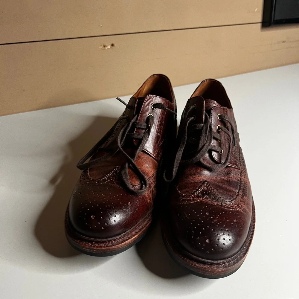 Frye james wingtip